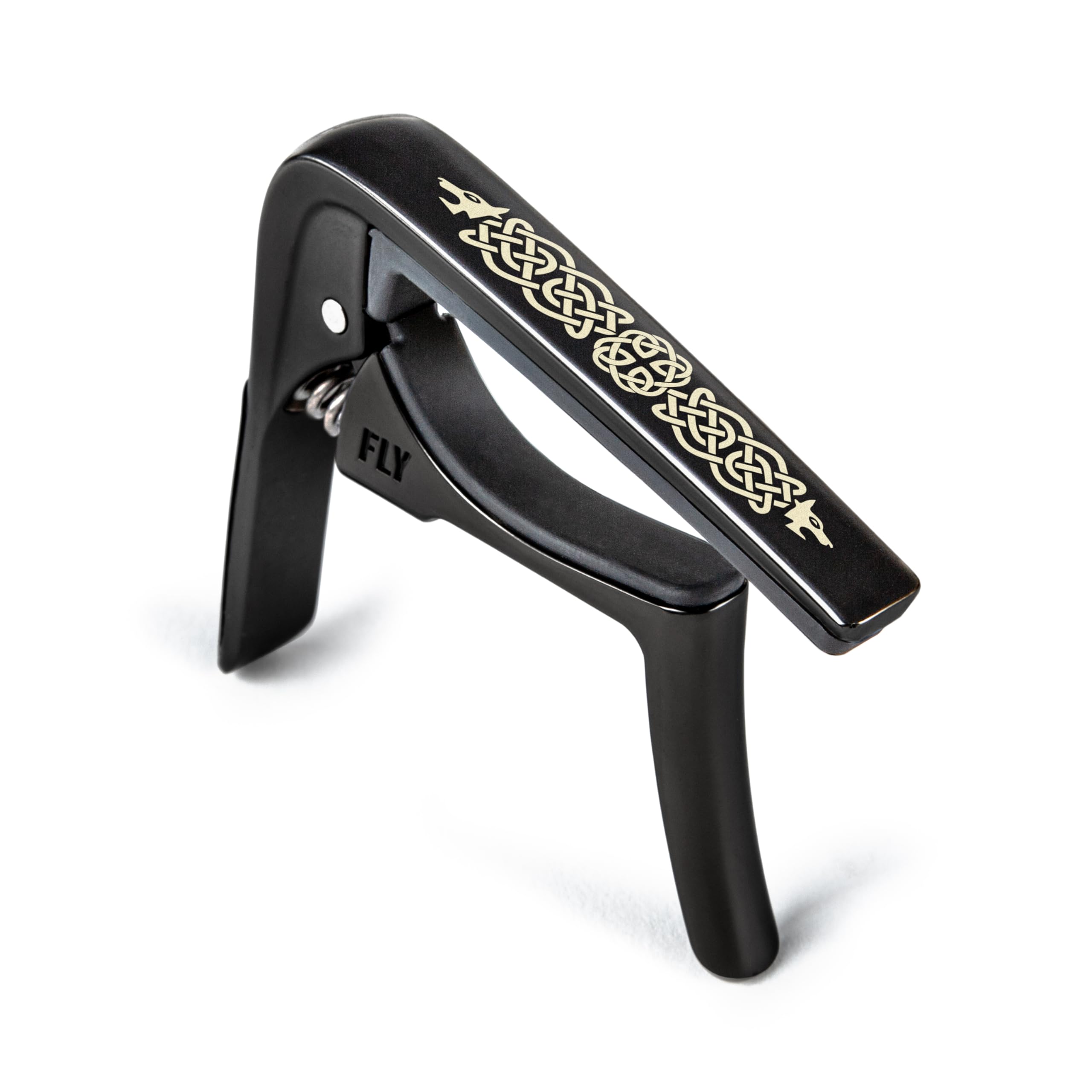 

Jim Dunlop Jim Dunlop Trigger Fly Capo 63CBKC Celtic Knot Edition Trigger Fly Capo CELTIC KNOT Edition Curved Black – [] чёрный
