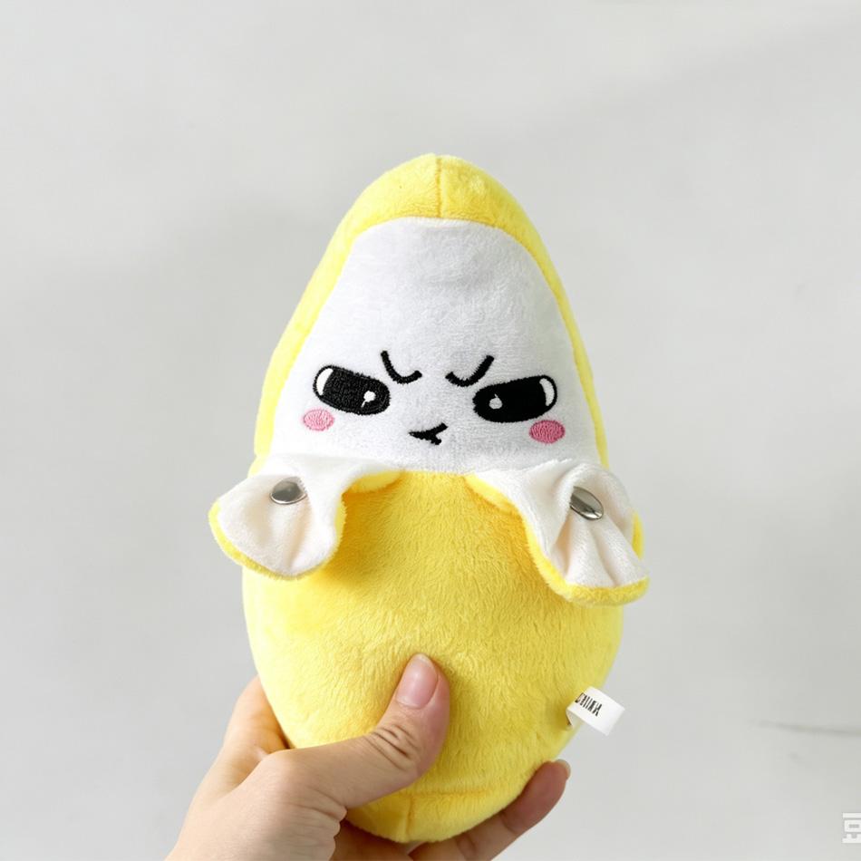 New Interactive Musical Sensing Beat Plush Toys Fruit Musical Doll Fruit Sensing Beat Piano Electric Ragdoll Banana Strawberry