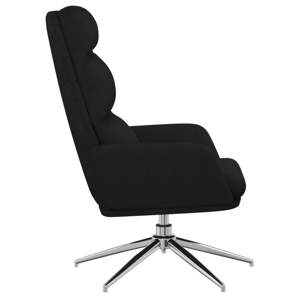 Relax Chair Black Fabric