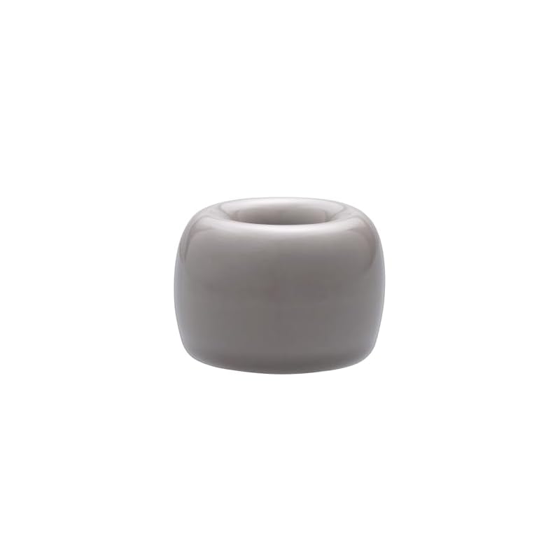MUJI Porcelain Toothbrush Stand - Single Toothbrush Holder, Gray MBB20A6A