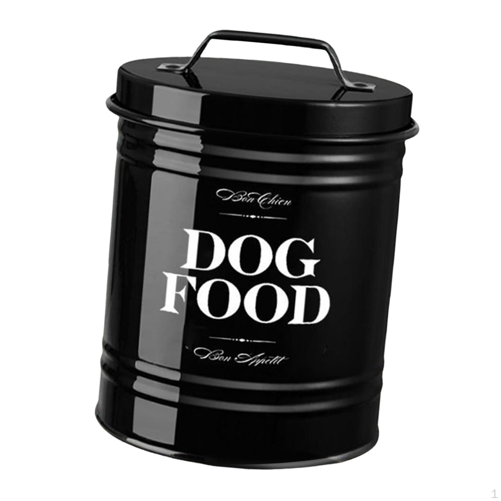 

Герметичные аксессуары для контейнеров для лакомств для собак, контейнеры чёрный