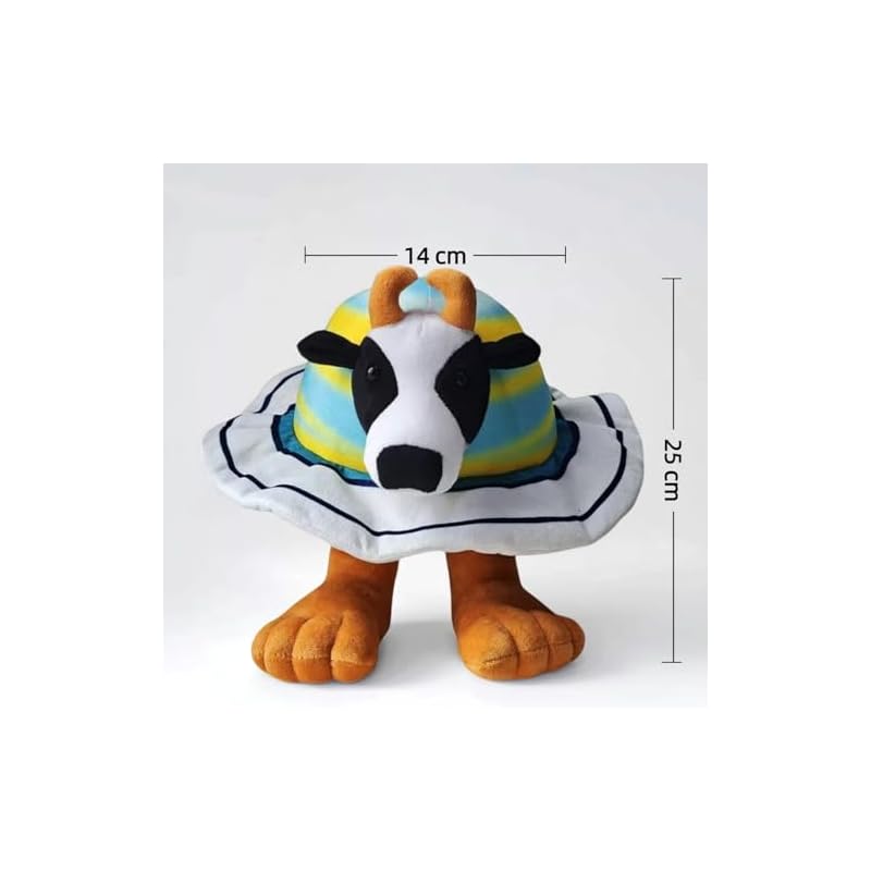 Italian Brainlot Tuntun Tuntun Saful Plush Toy, 30cm Throw Pillow, Soft, Cute, and Fun, Room Decor, Figurine, Kids' Holiday Gift (P)