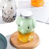 350Ml Elephant Water Bottles For Milk Tea Coffee Juice Portable Drinking Cup Home Transparent Juicing Beverage Drink Bottle
