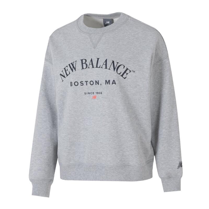 New Balance Sweatshirt Women s Gray AWT51371-AG XL