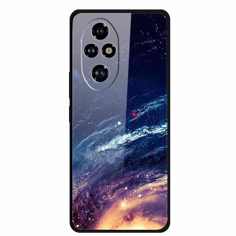 Tempered Glass Case For Honor 200 Pro Case Hard Phone Back Cover Soft Bumper For Honor 200 Pro Case Honor200 Pro 200Pro Bag Capa