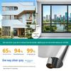 Frosted Privacy Glass Sticker for Bathroom/Toilet Windows: Anti-Peep Sunshade & Heat Insulation Film