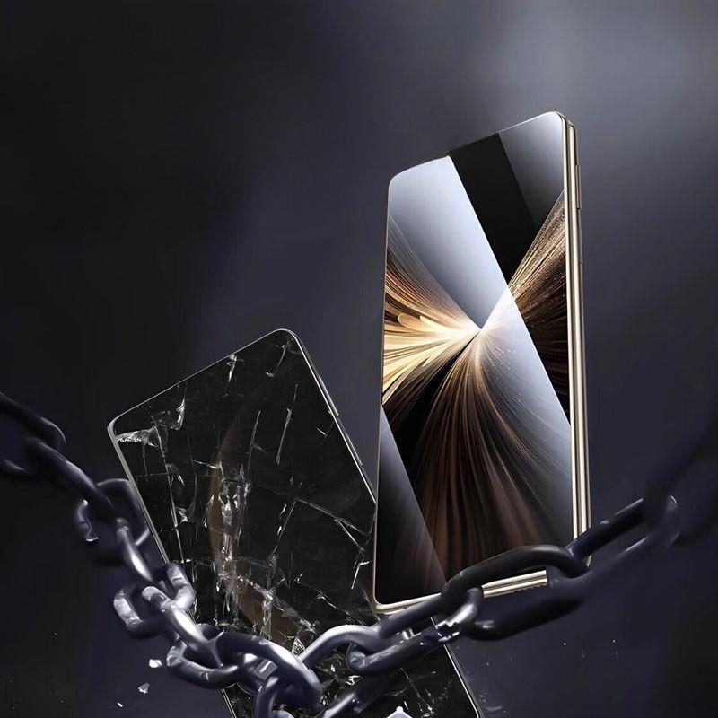 For Honor Magic V5 V3 V2 8 7 Pro Full Glue Tempered Glass For HONOR 300 200 X60 Pro Dust-free Auto Installation Screen Protector