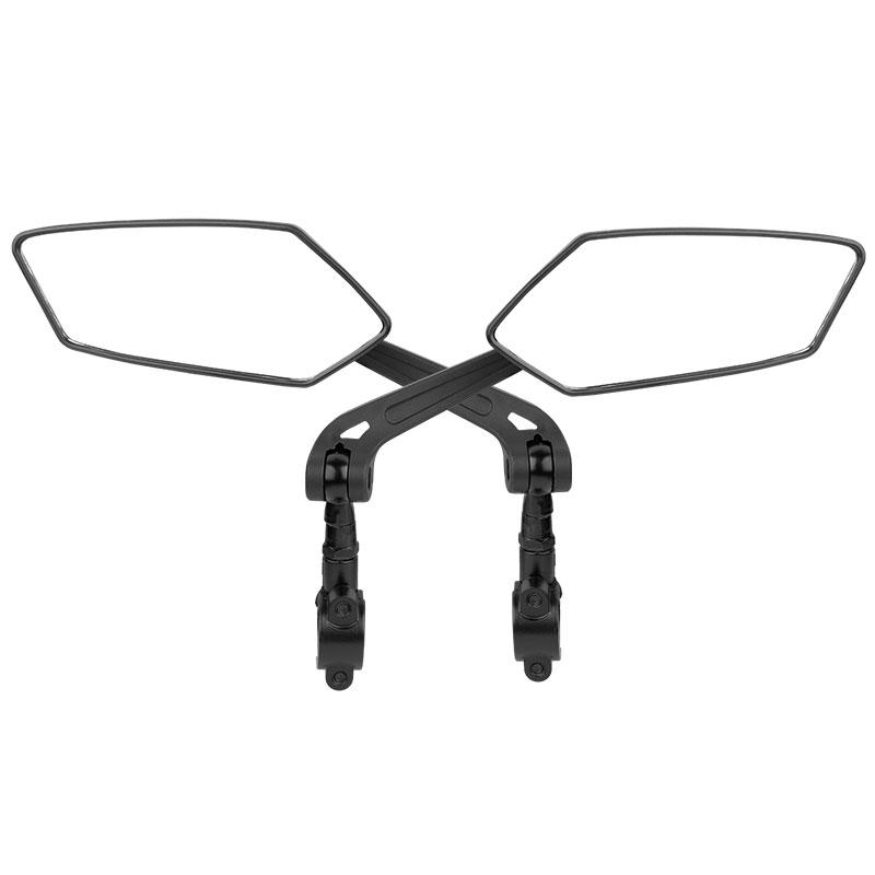 Rowerowe Lustro Wsteczne Elektryczny Rower Skuter Motocykl Mocowanie na Kierownicę Metalowy Uchwyt Rowerowe Lustro Wsteczne Widok z Tyłu