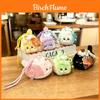 Cat Tea Plush Keychain With Soft Pp Cotton Filling For Girls And Kids