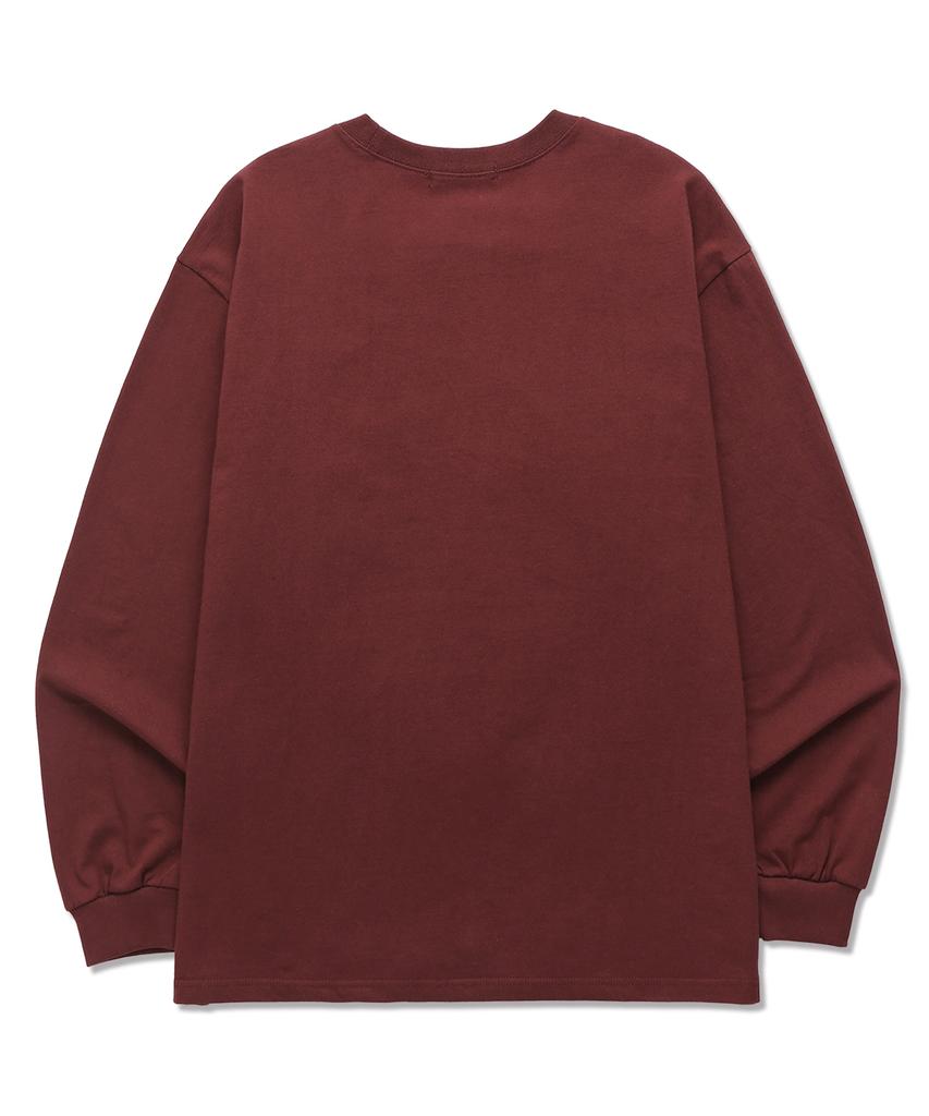SHIRTER Mini Bear Long Sleeve (Sls038) Burgundy