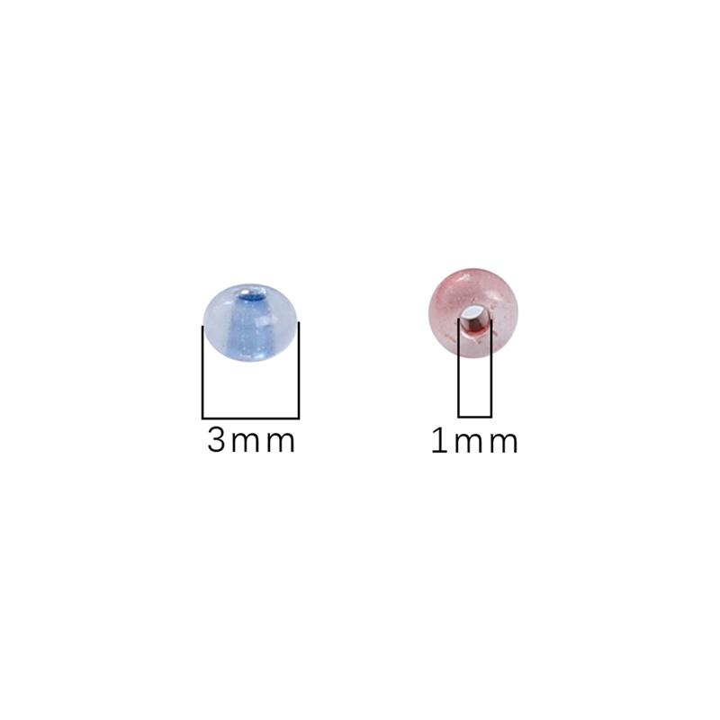 450G Charm Czech Glass Protein Silver Plating Seed Beads DIY Bracelet Necklace For Jewelry Making Accessories