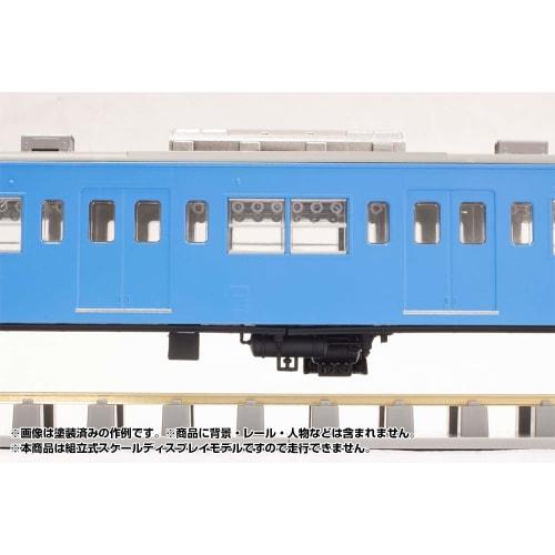 PM Office A 1/80 Scale JR West 201 Series DC Electric Car (Keihanshin Local Line, Saha 201) Display Model, Unpainted Assembly Plastic Kit, PP089
