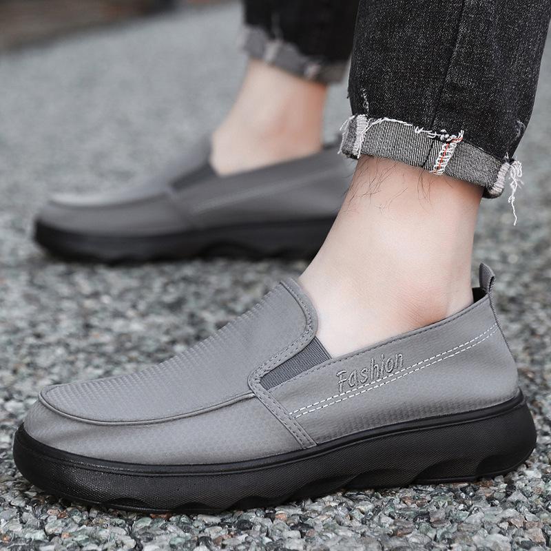 Men's 2025 Summer Slip-On Casual Polyurethane Walking Shoes