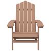 Adirondack Garden Chair HDPE Brown