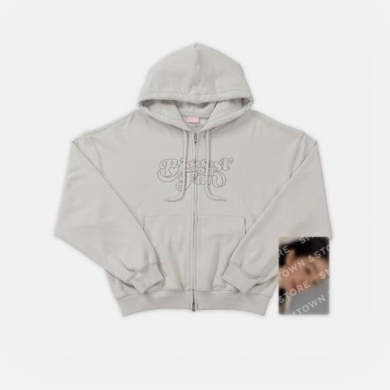 Предзаказ Набора Худи на молнии «Самый Большой Фан IRENE» BEIGE