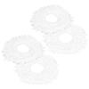 4Pcs Sweeper Replacement Mop Cloth Cleaning Mop Pad Non Woven Cloth for N9+ Sweeper Robot