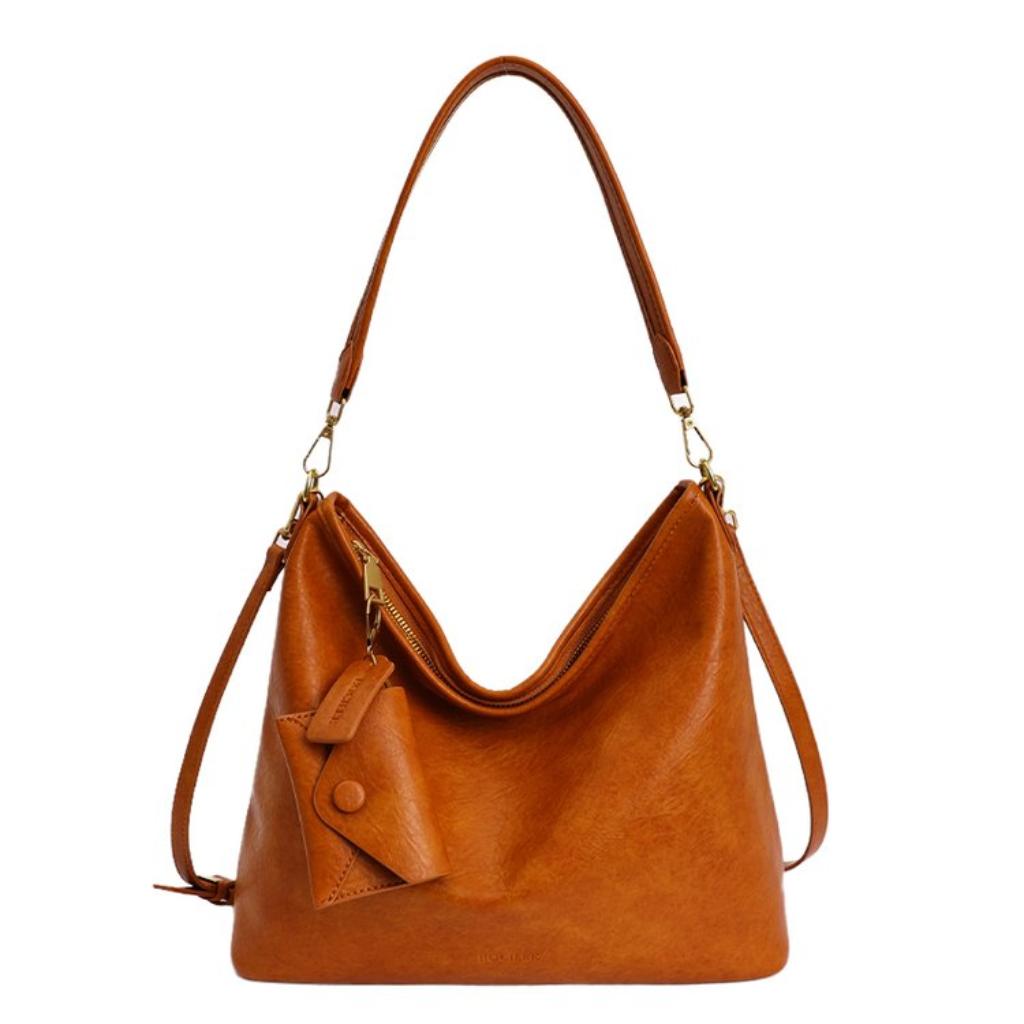 Shoulder Tote Bag Women PU Minimalist Daily Commute