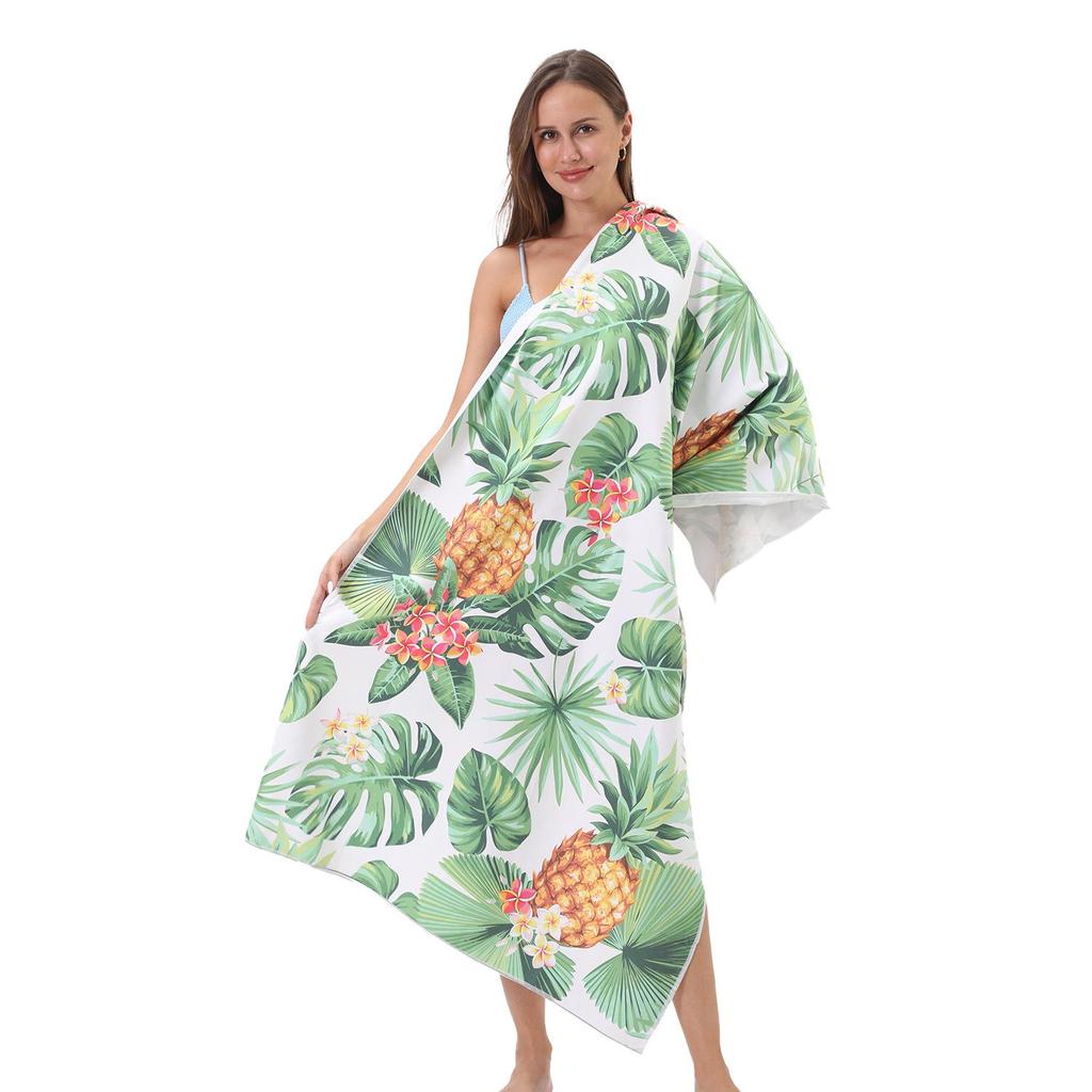70x140 Microfiber Custom Printed Beach Towel - Absorbent & In Stock
