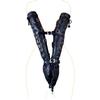 Black PU Leather Arm Restraint Sex Bondage  Slave Adjustable Bondage Shoulder Straps Club Role Play Adult Game Sex Toys 18+