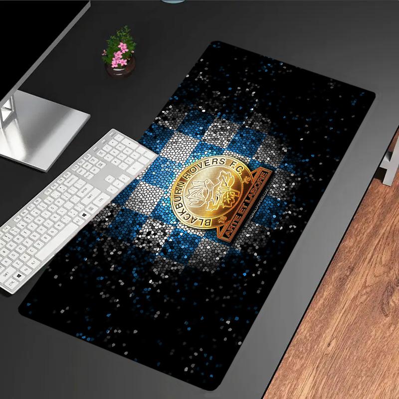 Blackburn-Rovers Crest Mouse Pad, Rubber Base, Mouse Pad for Gamers and Office Use, Gaming Desk , Easy To Clean Mat Christmas fan gifts
