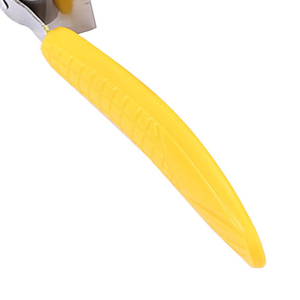 Corn Cob Stripper Manual Corn Peeler Thresher Quick Corn Kernel Cutter Tool with Safety Handle