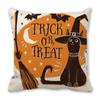 Halloween Horror Pumpkin Print Pattern Cushion Cover for Home Living Room Sofa Decoration Square Polyester Pillowcase