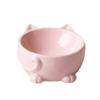 Creative Ceramic Drinking Water Food Bowls, Anti Overturning Neck Protection, Large caliber, Cute Cat Bowl, Pets Supplies, 1Pc