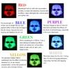 110V-220V 7 Colors LED Mask LED Photon Facial Light Mask With Neck Therapy Skin Rejuvenation Face Lifting Anti Acne Wrinkle Skin