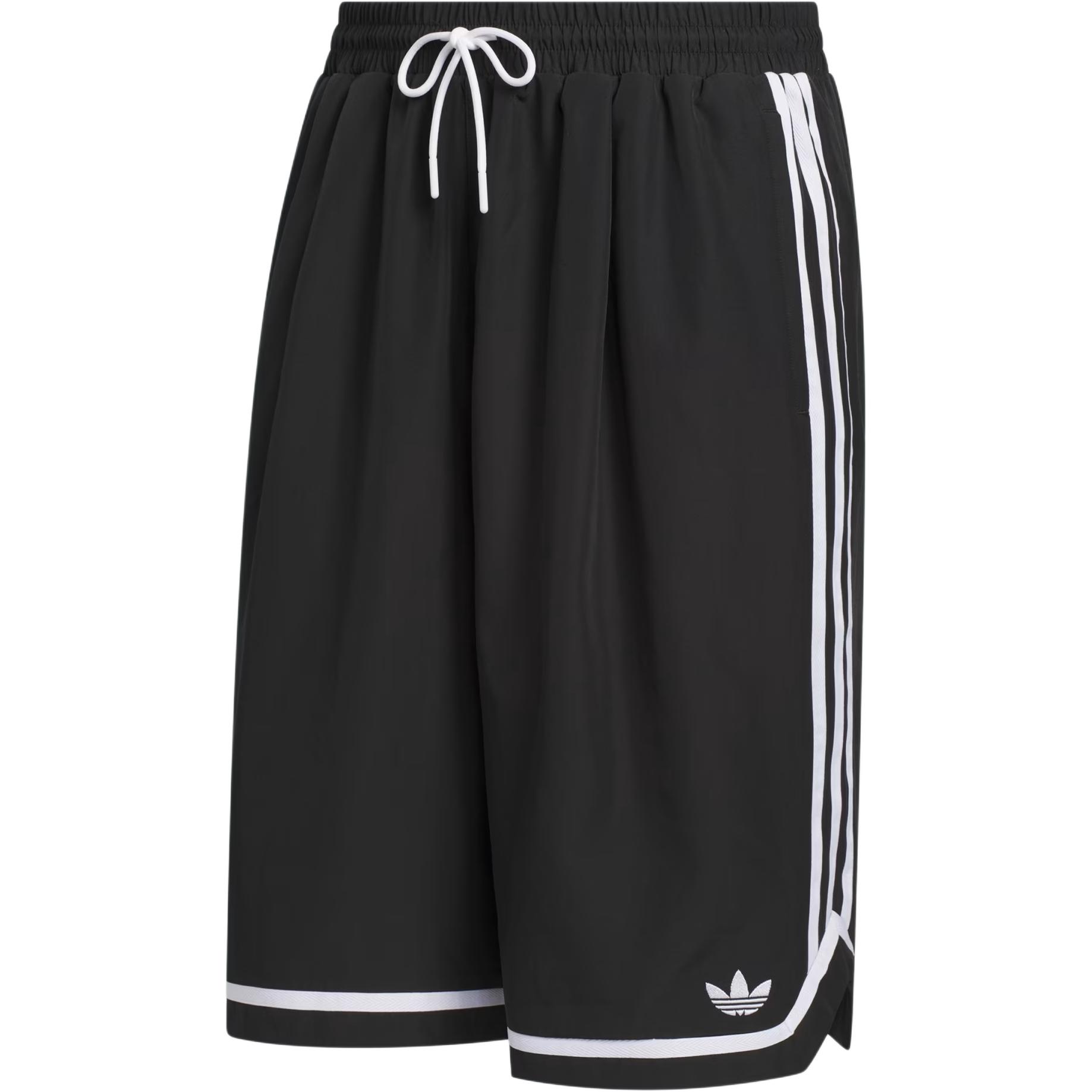 Adidas Originals Logo Stripe Loose Fit Basketball Shorts Unisex shorts JZ6968 A/XS