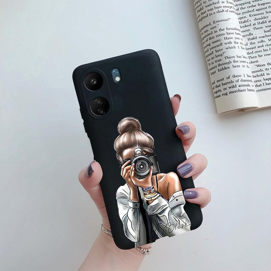 For Xiaomi Redmi 13C Case Super Mom Baby Fashion Girls Cover Soft TPU Fundas For Xiaomi Redmi 13C 13 C Redmi13C Phone Case Coque