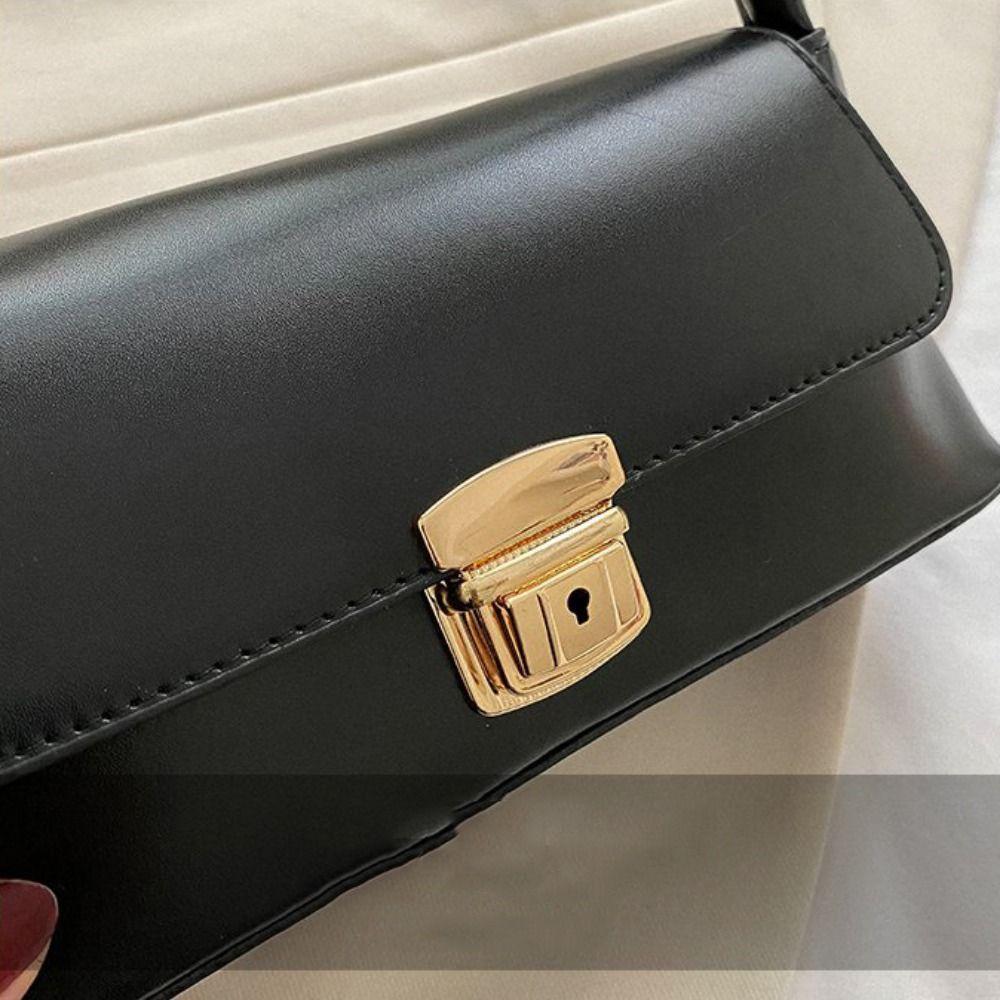 Handbag French Stick Bag Vintage Rectangle Armpit Bag Trendy Underarm Bag Girls