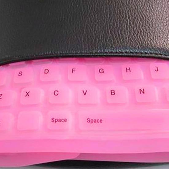 85 Keys USB Wired Waterproof Folding Silicone Keyboard for PC Laptop Notebook