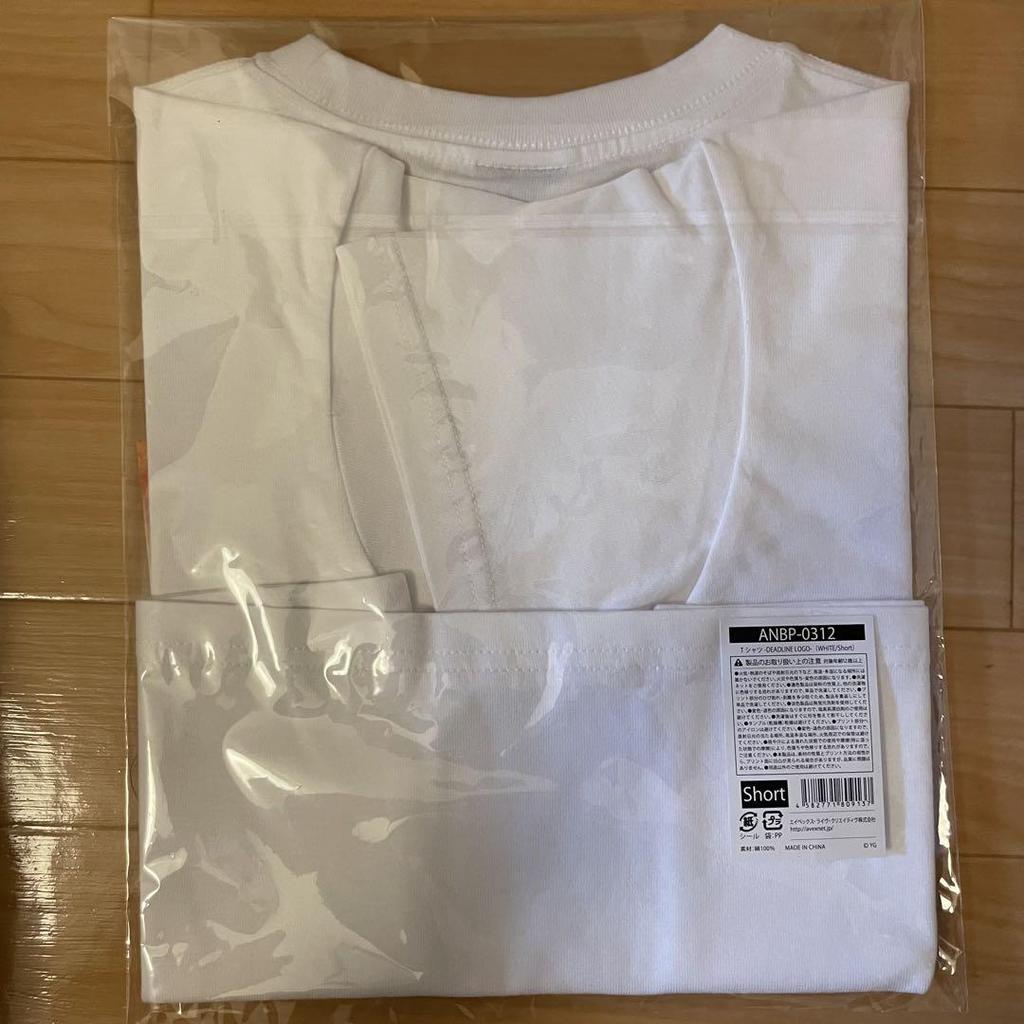 [USED] BLACKPINK DEADLINE Short T-shirt White