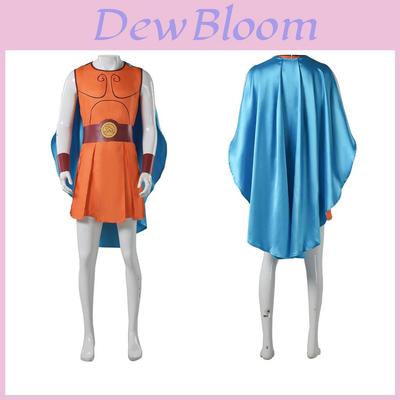 Hercules Cosplay Costume For Adults With Polyester Fabric For Stage And Halloween Performances