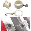 No Rust Flagpole Rotating Ring Anti-wrap Flag Pole Mounting Rings Durable Flag Pole Ring  Room