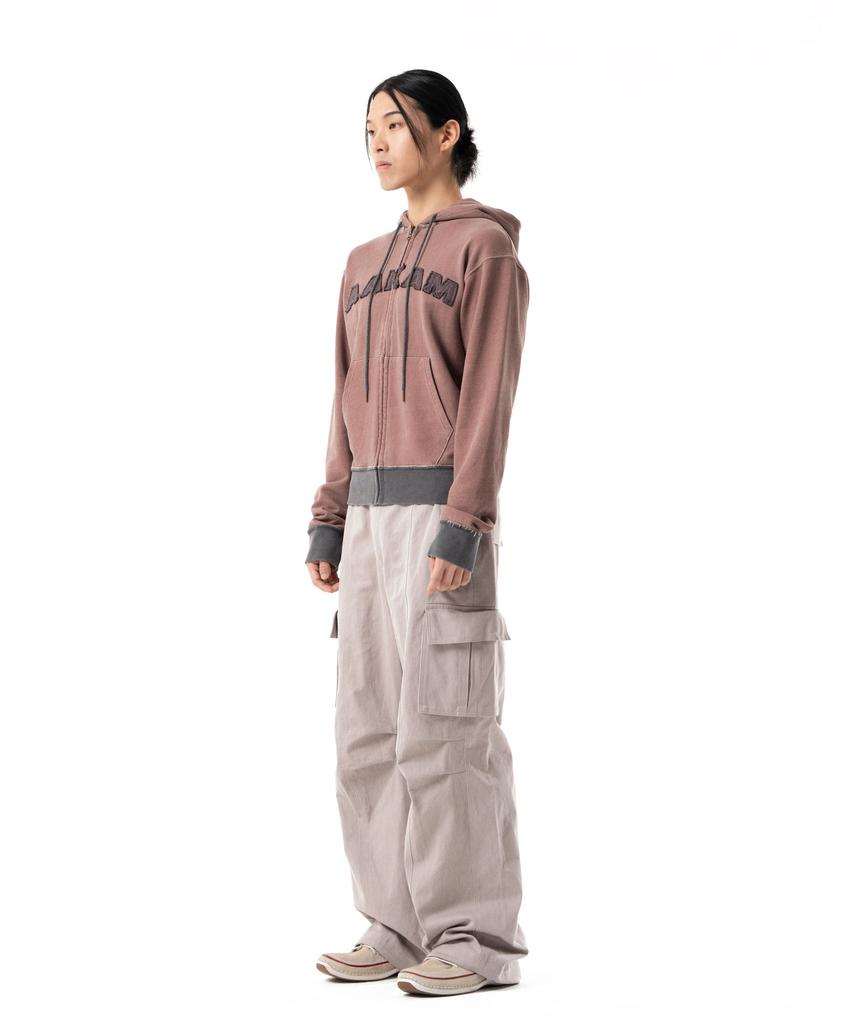 AAKAM Pigment Cargo Pocket Pants (Gray)