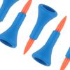 5Pcs Durable Rubber Holder Almost Unbreakable Flexible Training Aid Plastic 2" Heights Mat Sports Outdoor Driving