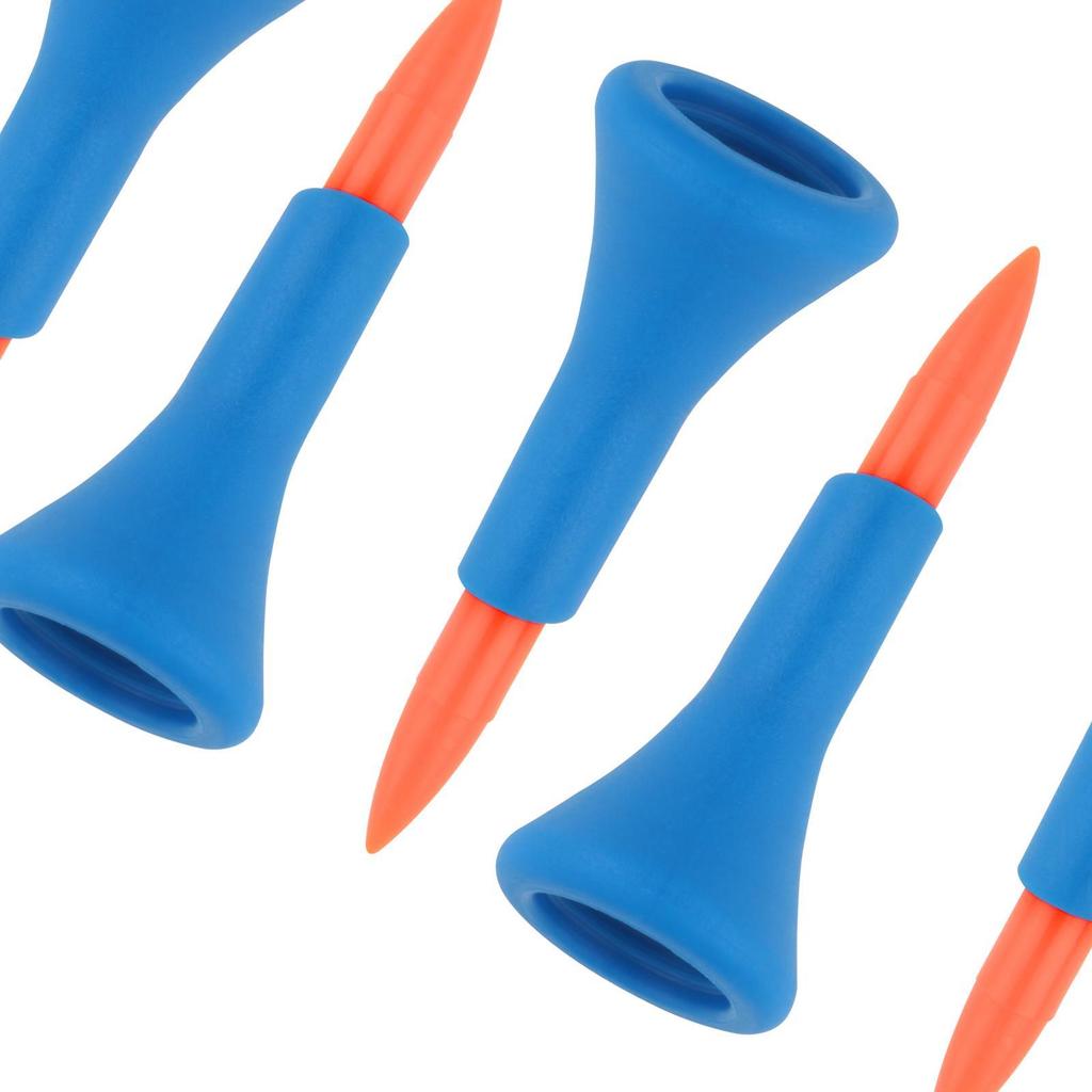5Pcs Durable Rubber Holder Almost Unbreakable Flexible Training Aid Plastic 2" Heights Mat Sports Outdoor Driving