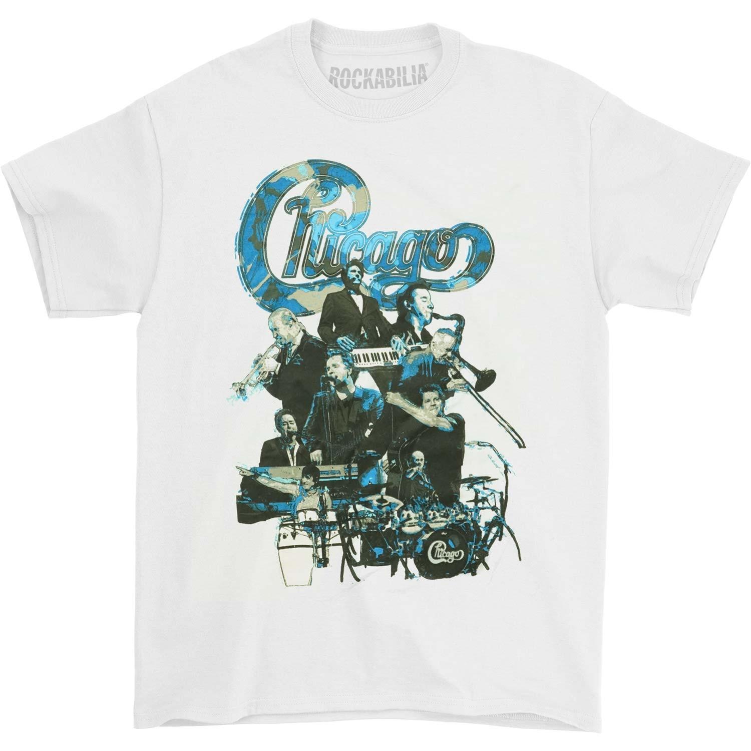 Men s Chicago T-shirt Small White M
