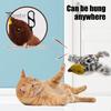 Realistic Chirping Bird Cat Toy Flapping Rechargeable Chasing Interactive Play Plush Flying for Indoor Cats Active Exercise Hunting Instincts