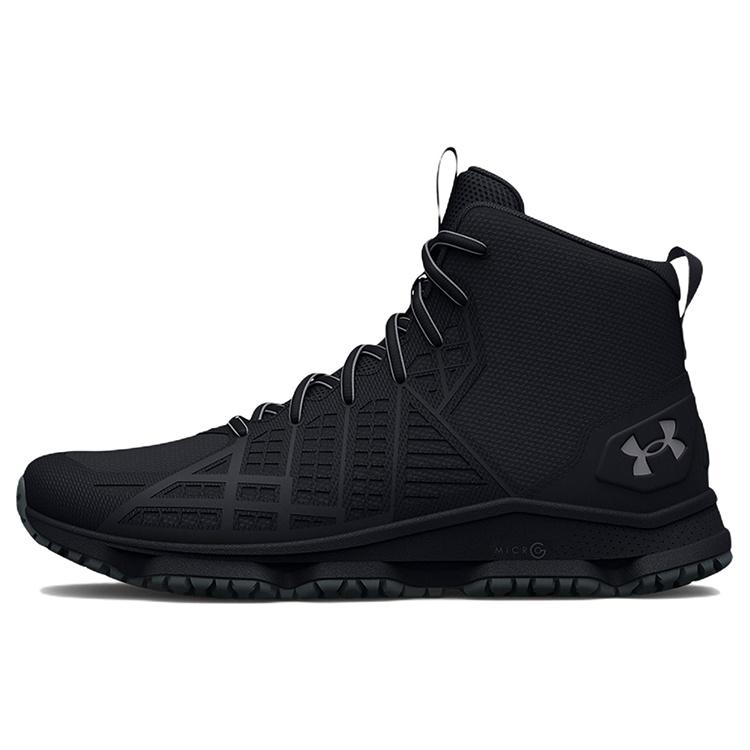 Under Armour Micro G Strikefast Mid  Black Pitch Grey  Men s 3025575-001 EU 42