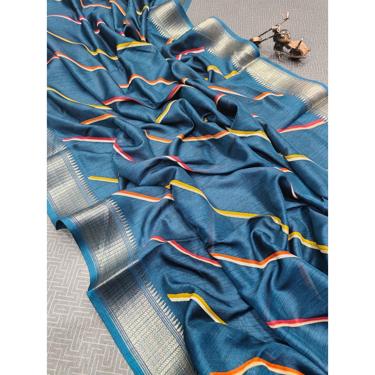 

Болливудская тяжелая шелковая блузка сари Super Dola