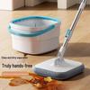 Hands-Free Automatic Rotating Mop with Spin-Dry Bucket for Effortless Cleaning