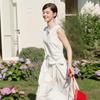 San Cai 2026 Spring A-Line Sleeveless Dress