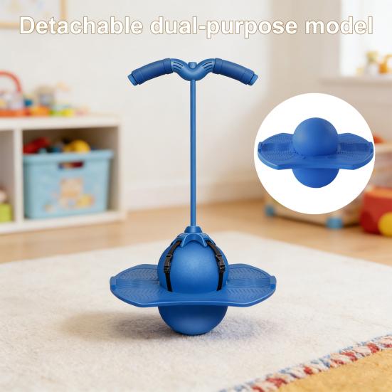 Jumping Ball with Handle Kids Adults Indoor Outdoor Balance Coordination Exercise