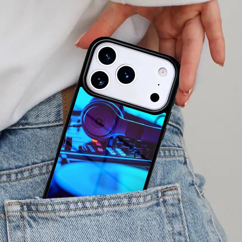 Ddj Dj Musik weiche Handyhülle für iPhone 16e 15 14 13 12 17 Pro Max Plus Air 17pro Hülle Coque