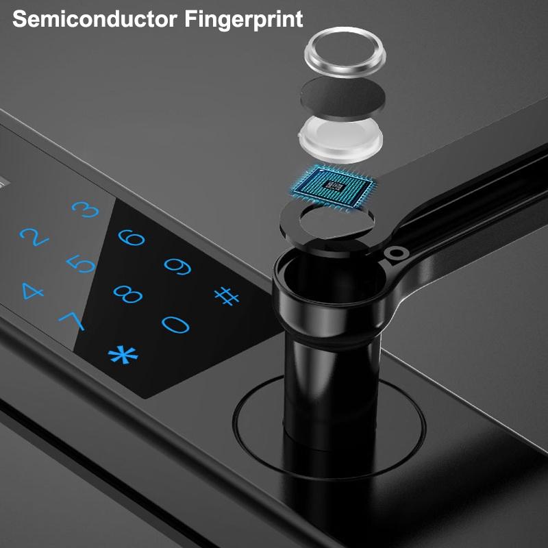 Smart Security Electronic Smart Door Lock APP+Password+Keypad+Card+Fingerprint 5 Ways Door Smart Electronic Lock Hotels