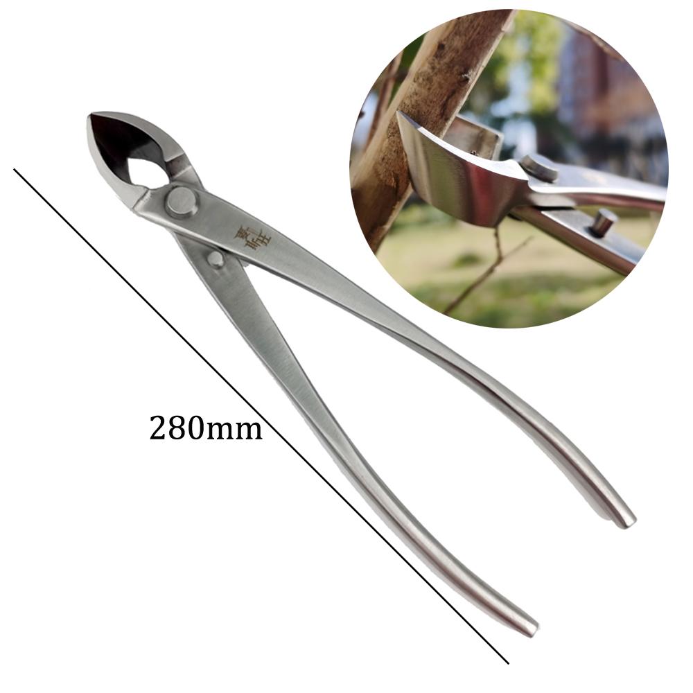 Bonsai-Schnittwerkzeug, Wurzelschneider, Edelstahl, hohe Härte, Scherkugelgelenk, Zweige, Schnittzange, Blumengartenwerkzeug