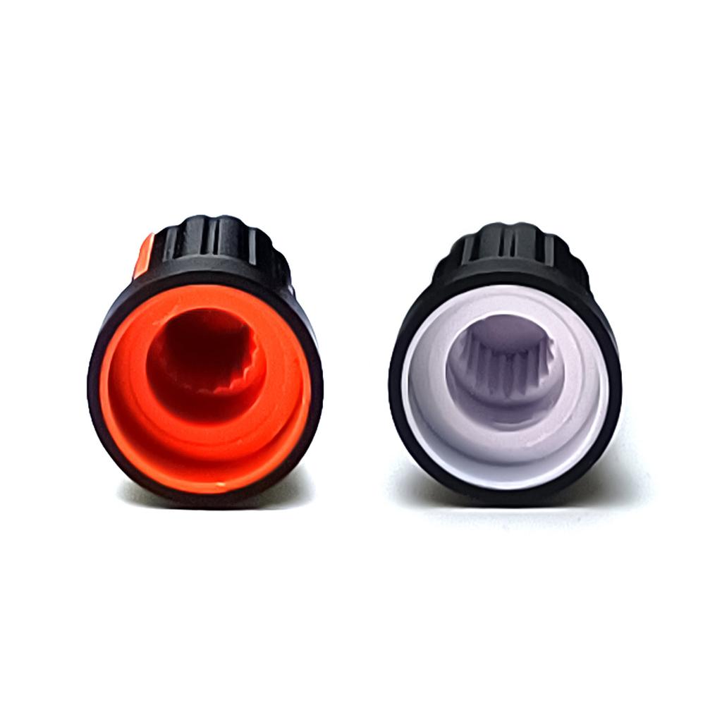 10Pcs Plastic Potentiometer Control Knob Guitar Volumes Control Knob 6mm Shaft Hole Amplifier Knob Easy To Install
