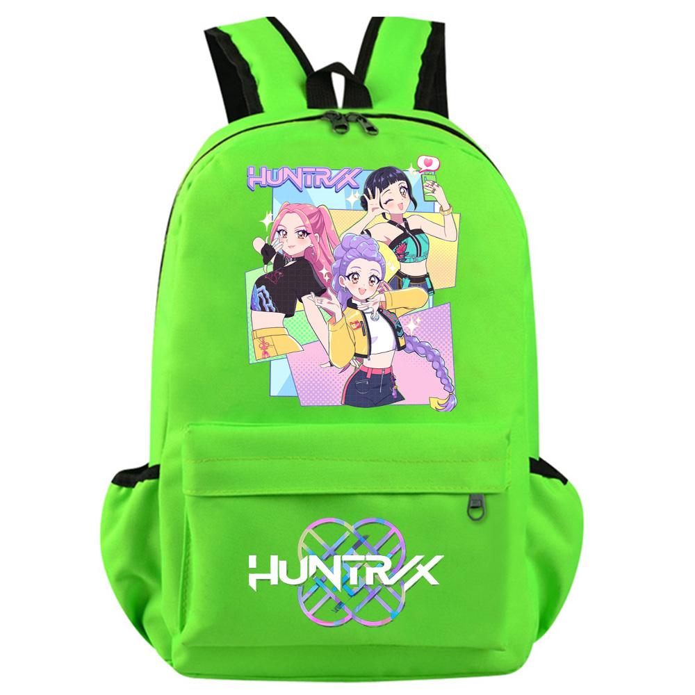 Anime Cartoon Kpop Demon Hunters Printed Backpack for Teenager Student Girl Boy Bookbag Schoolbag Women Large Capacity Travel Bag Kid Gift Mochila